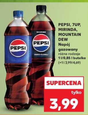 PEPSI, 7UP, MIRINDA, MOUNTAIN DEW