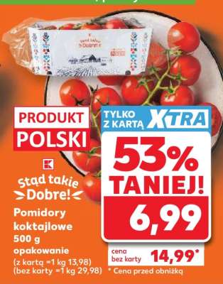 Pomidory koktajlowe 500 g