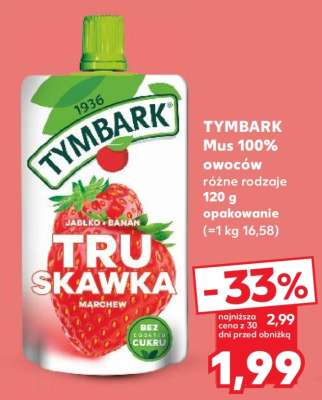 TYMBARK Mus 100% owoców