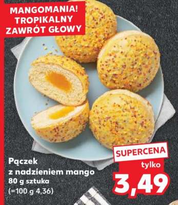 Pączek z nadzieniem mango