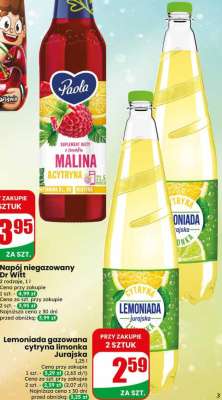 Lemoniada gazowana cytryna limonka Jurajska