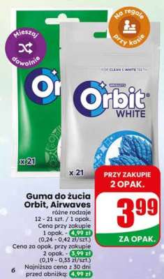 Guma do żucia Orbit, Airwaves