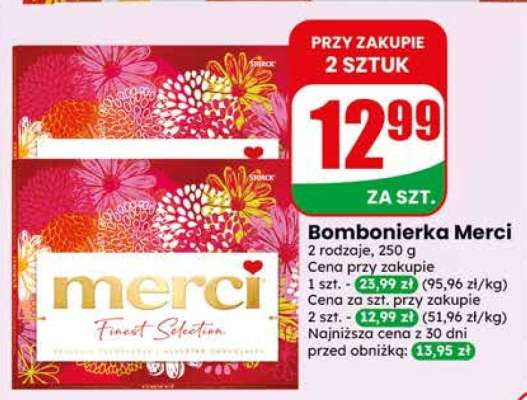 Bombonierka Merci