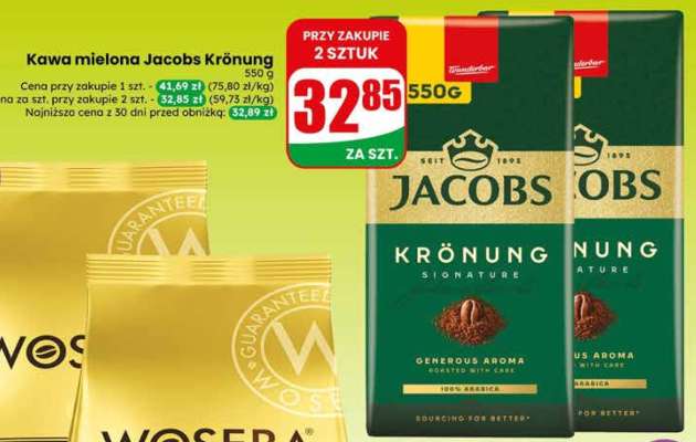 Kawa mielona JACOBS KRÖNUNG