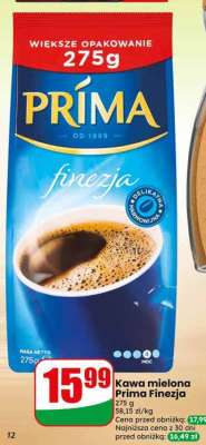 Kawa mielona Prima Finezja
