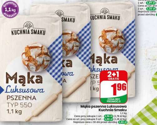 Mąka pszenna Luksusowa Kuchnia Smaku