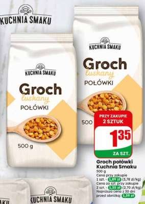 Groch połówki Kuchnia Smaku