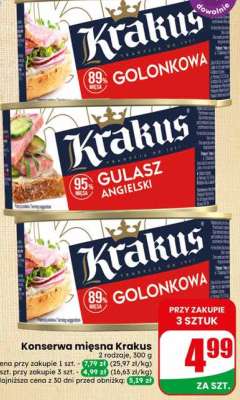 Konserwa mięsna KRAKUS