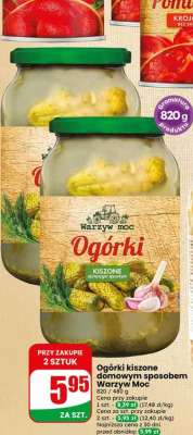 Ogórki kiszone domowym sposobem Warzyw Moc