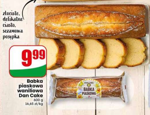 Babka piaskowa waniliowa Dan Cake