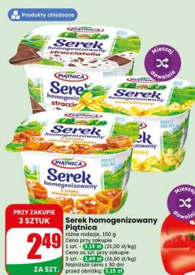 Serek homogenizowany PIĄTNICA