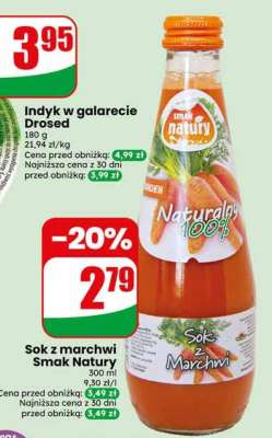 Sok z marchwi Smak Natury