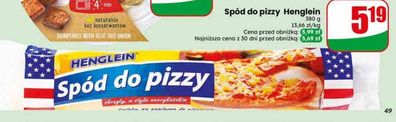 Spód do pizzy HENGLEIN