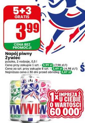 Napój piwny Żywiec
