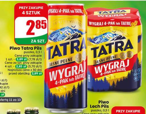 Piwo Tatra Pils