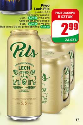 Piwo Lech Pils