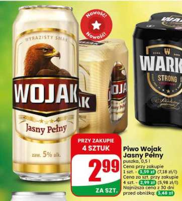 Piwo Wojak Jasny Pełny