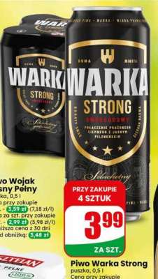 Piwo WARKA STRONG