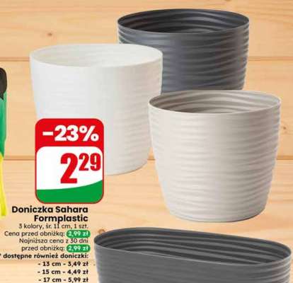 Doniczka Sahara Formplastic