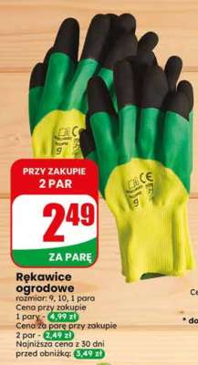 Rękawice ogrodowe