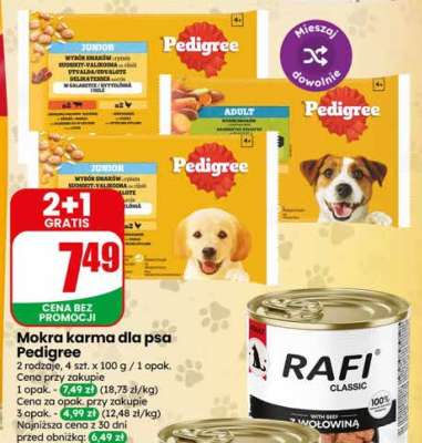 Mokra karma dla psa Pedigree