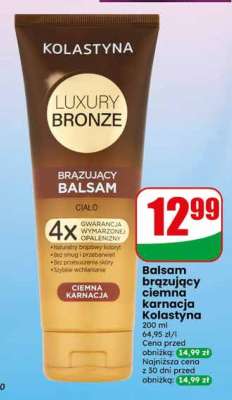 Balsam brązujący ciemna karnacja Kolastyna
