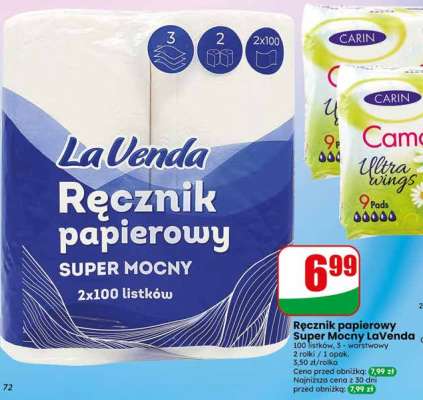 Ręcznik papierowy Super Mocny LaVenda