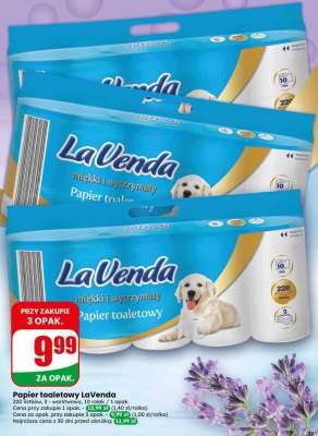 Papier toaletowy LaVenda