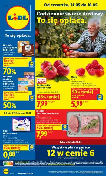 Gazetka Lidl - 14.05.2026 - 16.05.2026.