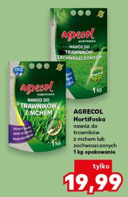 AGRECOL Hortifoska nawóz do trawników z mchem lub zachwaszczonych 1 kg opakowanie