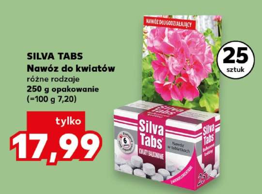 SILVA TABS Nawóz do kwiatów