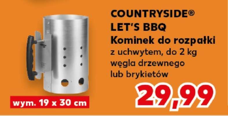 COUNTRYSIDE® LET’S BBQ Kominek do rozpałki
