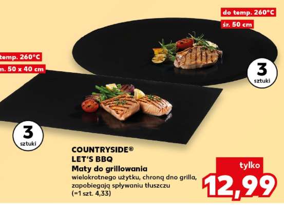 COUNTRYSIDE® LET’S BBQ Maty do grillowania