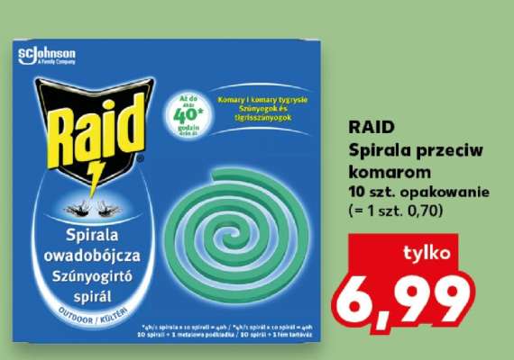 RAID Spirala przeciw komarom