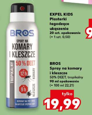 BROS Spray na komary i kleszcze