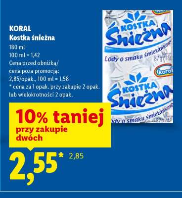 KORAL Kostka śnieżna