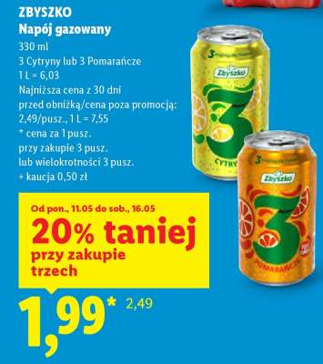 ZBYSZKO Napój gazowany