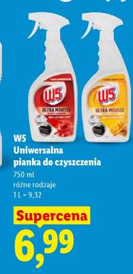 W5 Uniwersalna pianka do czyszczenia