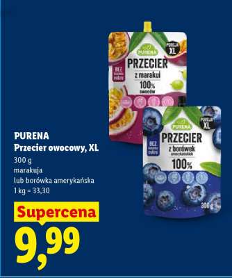 PURENA Przecier owocowy, XL