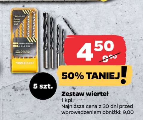 Zestaw wierteł