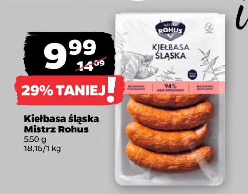 Kiełbasa śląska Mistrz Rohus