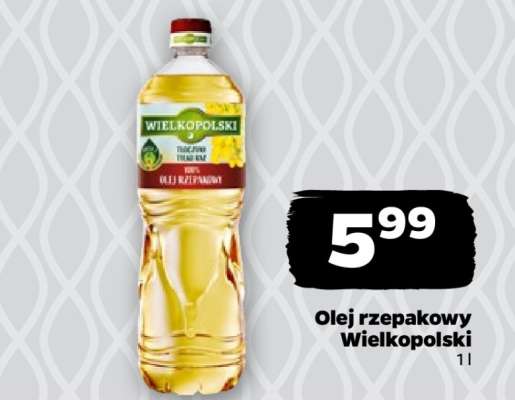 Olej rzepakowy Wielkopolski