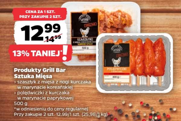 Produkty Grill Bar Sztuka Mięsa
