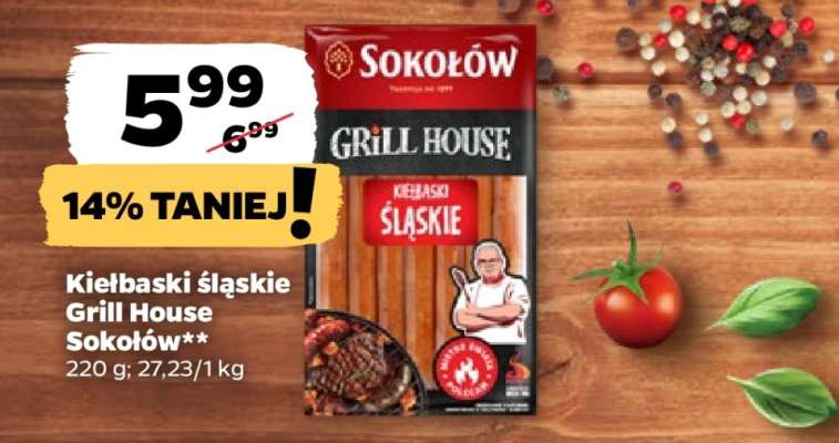 Kiełbaski śląskie Grill House Sokołów