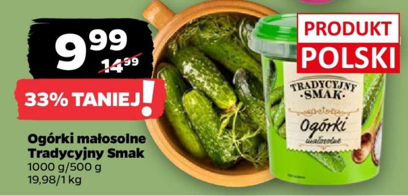 Ogórki małosolne Tradycyjny Smak