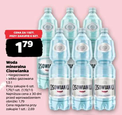 Woda mineralna CISOWIANKA