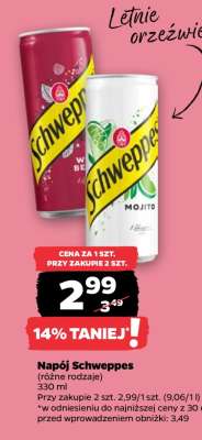Napój Schweppes