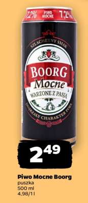 Piwo Mocne Boorg