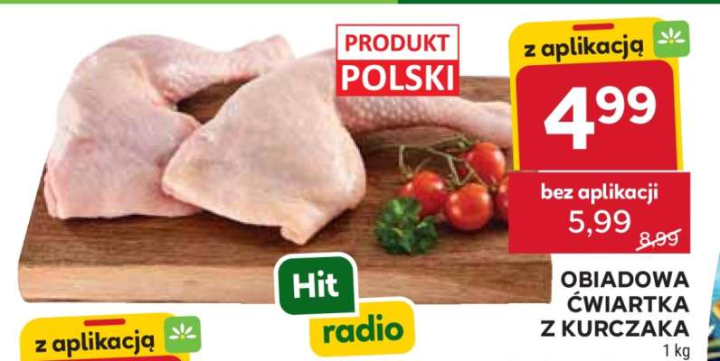 Obiadowa ćwiartka z kurczaka