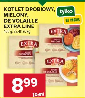 Kotlet drobiowy, mielony, de volaille Extra Line